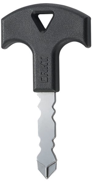 CRKT 9705 Williams Defense Key Matte Black 3CR13 Steel Includes Phillips Screwdriver