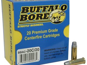 Buffalo Bore Ammunition 20C20 Standard Pressure Strictly Business 38Special 158gr Lead Semi Wad Cutter Hollow Point 20 Per Box/12 Case