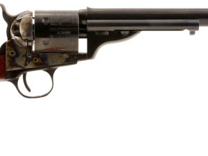 Taylors & Company 550695 1860 Open-Top 38 Special Caliber with 7.50" Blued Finish Barrel, 6rd Capacity Blued Finish Cylinder, Color Case Hardened Finish Steel Frame & Walnut Army Size Grip