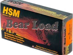 HSM BEAR 357 MAXIMUM 180GR - RNFP 20RD 25BX/CS