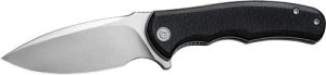 CIVIVI KNIFE MINI PRAXIS 2.98" - BLACK G10/SATIN FINISH D2