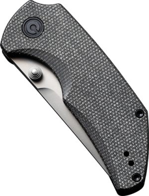 CIVIVI KNIFE THUG 2 2.69" DARK - GREEN MICARTA/SILVER BLADE