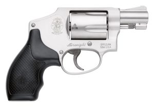 S&W 642 38SPL+P 1.875" FS - 5-SHOT SS RUBBER