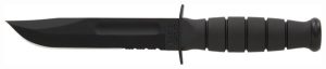 KA-BAR SHORT KA-BAR - 5.25" SERR W/PLASTIC SHEATH