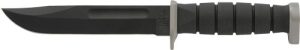KA-BAR D2 EXTREME KNIFE - 7" STRAIGHT EDGE W/PLASTIC STH