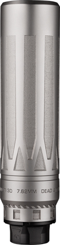 DEAD AIR SILENCERS NOMAD TI XC - 7.62MM XENO ADAPTER SILVER