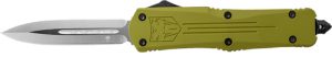 COBRATEC SMALL FS3 OTF OD - GREEN 3" D2 DAGGER