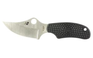 SPYDERCO ARK LTWT 2.56" BLK W/SHEATH