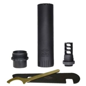 YHM TURBO T3 5.56 SUPPRESSOR - WITH MUZZLE BRAKE
