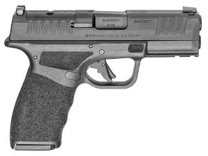 Springfield Hellcat Pro OSP Handgun Gear Up Package 9mm Luger 15rd(1)&17rd(4) Magazines (1) 3.7" Barrel Black with Bag and Viridian Green Dot