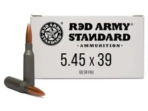 Century Arms Red Army Standard Rifle Ammunition 5.45x39 60gr FMJ Lead Core 30/ct