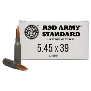 Century Arms Red Army Standard Rifle Ammunition 5.45x39 60gr FMJ Lead Core 30/ct
