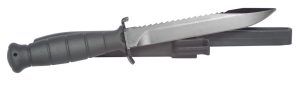 GLK FIELD KNIFE 81 BLACK W/SAW